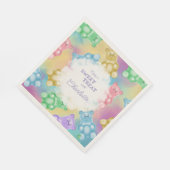 Modern, realistisch, gummy Beer Papier servet (Hoek)