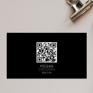 MODERN REALTOR QR CODE Visitekaartje MAGNET Magnetisch Visitekaartje