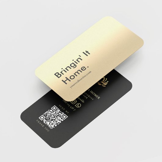 MODERN REALTOR REAL ESTATE AGENT MINIMALIST VISITEKAARTJE