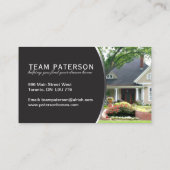 Modern Realtor Visitekaartje (Achterkant)