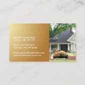 Modern Realtor Visitekaartje (Achterkant)