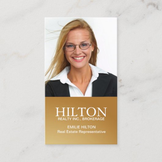 Modern Realtor Visitekaartje (Voorkant)