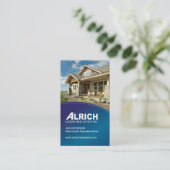 Modern Realtor Visitekaartje (Staand voorkant)