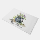 Modern  recept voor een halloween cauldron 1 deurmat (Schuin)