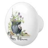 Modern  recept voor een halloween cauldron 1 keramische knop (Rechts)