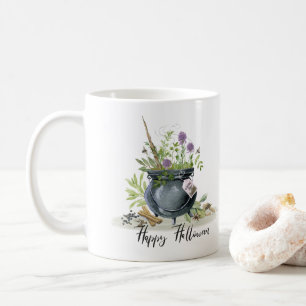 Modern  recept voor een halloween cauldron 1 koffiemok