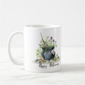 Modern  recept voor een halloween cauldron 1 koffiemok (Links)