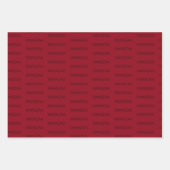 Modern red black green Kwanzaa Inpakpapier Vel (Voorkant 2)