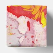 Modern Red Blue Gellow Green Paars Marble Kijk Bedankdoosjes (Bovenkant)