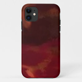 Modern red-burgundy patter_iphone5 Case-Mate iPhone case