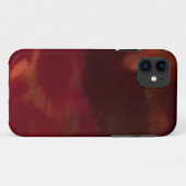 Modern red-burgundy patter_iphone5 Case-Mate iPhone case (Achterkant (horizontaal))