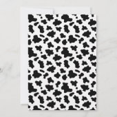 Modern Red Calling All Party Animals Farm Birthday Kaart (Achterkant)