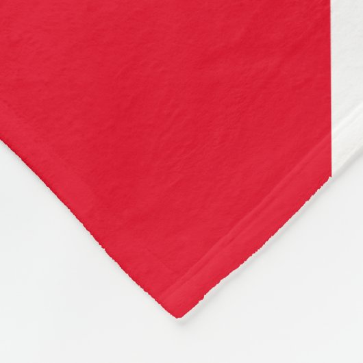 Modern Red en Gray Terrazzo Fleece Deken (Hoek)