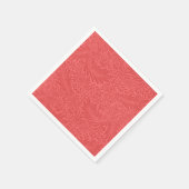 Modern Red Floral Botanical Servet (Hoek)