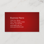 Modern Red Gold Valentijn Hearts Kortingskaartje (Achterkant)