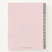 Modern Red Heart Vrijgezellenfeest Cadeaureceptenb Notitieboek (Achterkant)