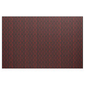 Modern Red Hearts op Black Valentijn Pattern Stof (Yard (91,4 cm))