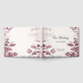 Modern Red Leaves Gastenboek (Volledig)