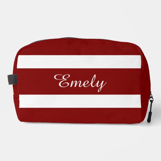 Modern Red Naam Toilettasje (Voorkant)