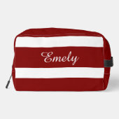 Modern Red Naam Toilettasje (Achterkant)