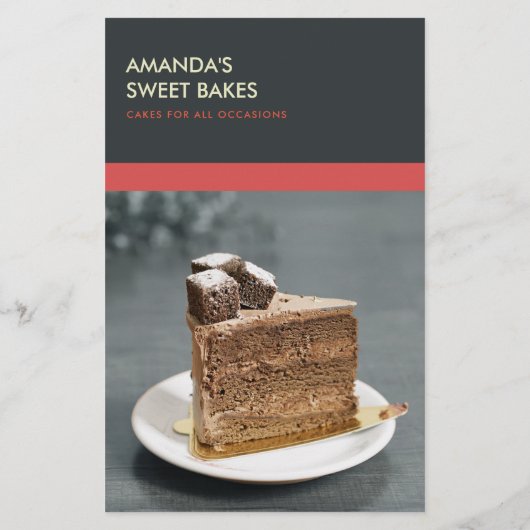 MODERN RED NAVY PHOTO TEMPLATE CLASSES WORKSHOP FLYER (Achterkant)