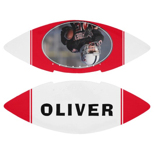 Modern Red Player Fan Name Foto American Football (Panelen)