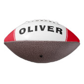 Modern Red Player Fan Name Foto American Football (Gedraaid 270)