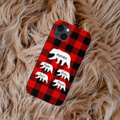 Modern Red Pset and White Mama Beer Case-Mate iPhone Case
