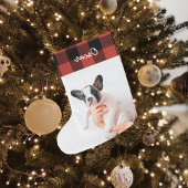 Modern Red Pset & Name Large kerststop Grote Kerstsok