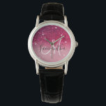 Modern Red & Roze Glitter Sparkles Horloge<br><div class="desc">Introductie van ons sensationele product: Modern Red & Pink Glitter Sparkles! Voeg een vleugje glamour en pit toe aan je leven met deze betoverende glittervonken, ontworpen om iedereen die er een oog op legt te boeien en te verblinden. Of u nu uw persoonlijke bezittingen wilt versieren, creëer prachtige ambachten wilt...</div>