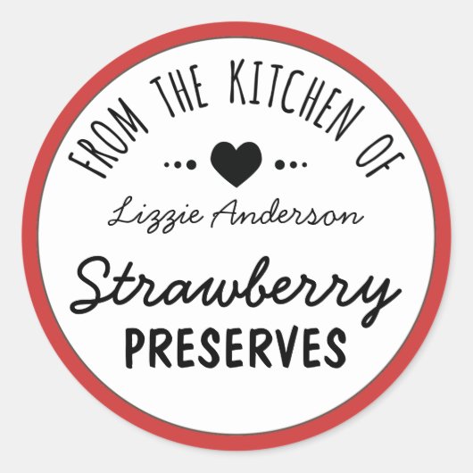 Modern Red uit de keuken van het etiket (Voorkant)