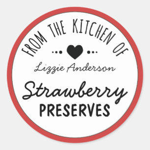 Modern Red uit de keuken van het etiket