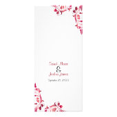 Modern Red Vine Floral - Programma (Voorkant)