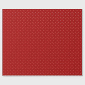 Modern Red & White Hearts Pattern Valentine Day  Cadeaupapier (Vlak)