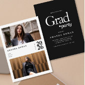 Modern Redactioneel Zwart-wit Foto Afstuderen Kaart