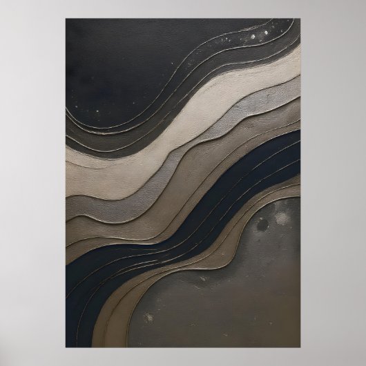 MODERN REFINEMENT: Elegant Wall Art for Discerning Poster (Voorkant)