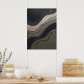 MODERN REFINEMENT: Elegant Wall Art for Discerning Poster (Keuken)