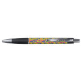 Modern regenboogpatroon pen (Achterkant)