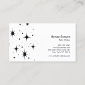 Modern Reiki Master Energy Massage Visitekaartje (Achterkant)