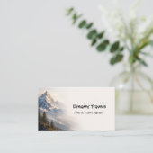 Modern Reisagentschap Bedrijf Visitekaartje (Staand voorkant)