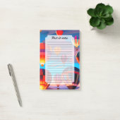Modern Reizen Heet Lucht Ballon Lucht Festival Post-it® Notes (Kantoor)