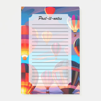 Modern Reizen Heet Lucht Ballon Lucht Festival Post-it® Notes