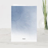 modern religieus kruis kaart (Achterkant)