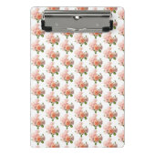 Modern rendy Sjabloon Elegant Rozen Design Mini Klembord (Voorkant)