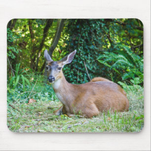Modern Resting Deer Mousepad Muismat