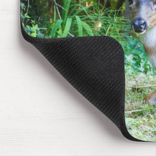 Modern Resting Deer Mousepad Muismat (Hoek)
