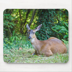 Modern Resting Deer Mousepad Muismat