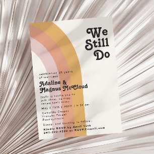 Modern Retro 70's regenboog doen we nog steeds met Kaart