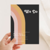 Modern Retro 70's regenboogdonker we trekken ons w Kaart