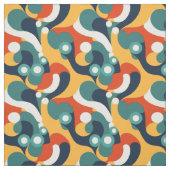 Modern Retro Abstract Stof (Swatch)